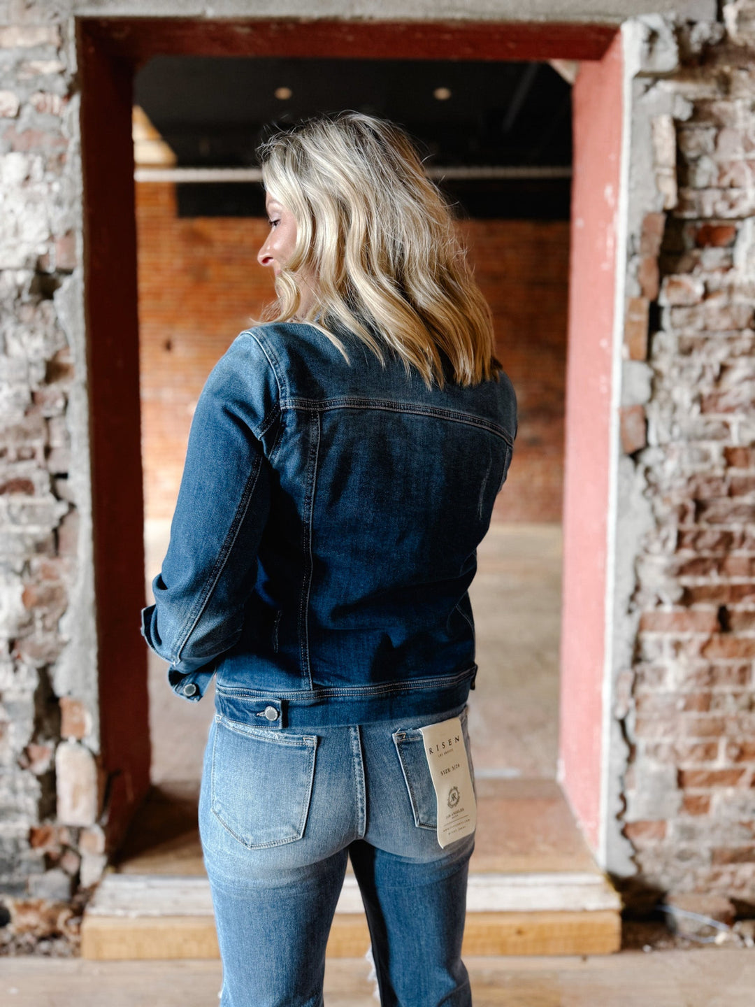 Perfect Day Denim Jacket, Dark Wash
