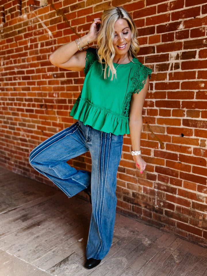 Mineral Motion Cropped Tee, Heather Grey 2