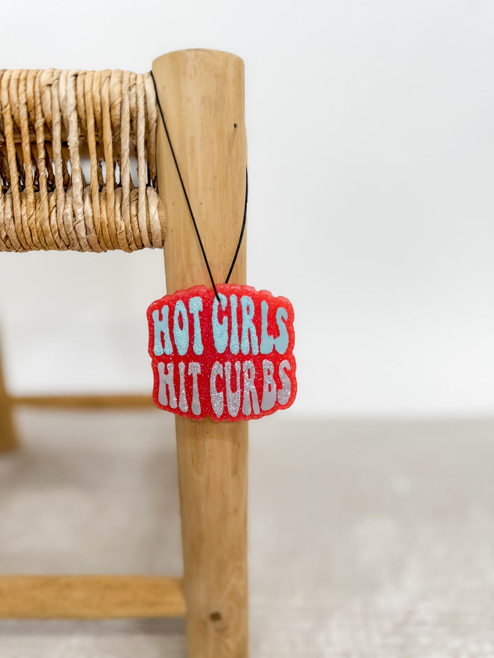 Hot Girls Hit Curbs Car Freshie, Assorted Scents