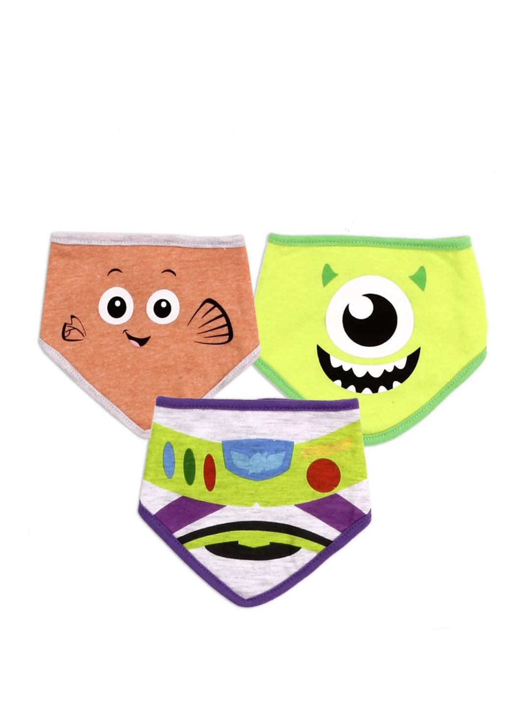 3 Piece Bandana Bibs, Pixar