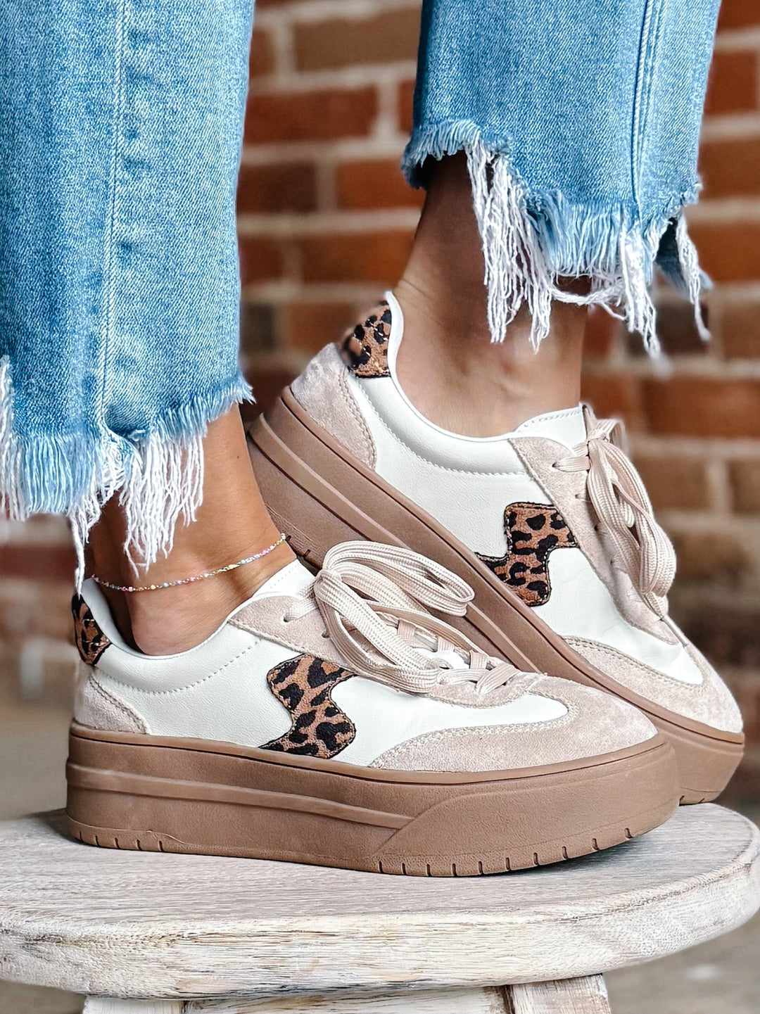 Pop Off Sneaker, Ivory 