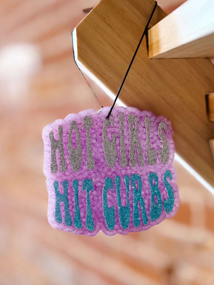 Hot Girls Hit Curbs Car Freshie, Assorted Scents