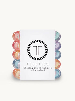 Tiny Teleties Hair Ties, Assorted Colors