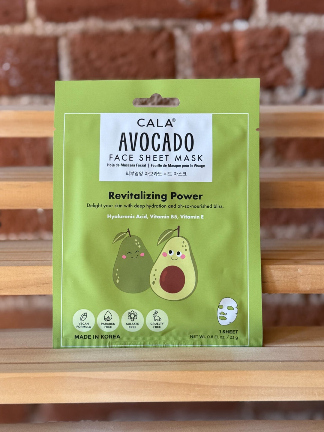 Revitalizing Power Facial Mask, Avocado