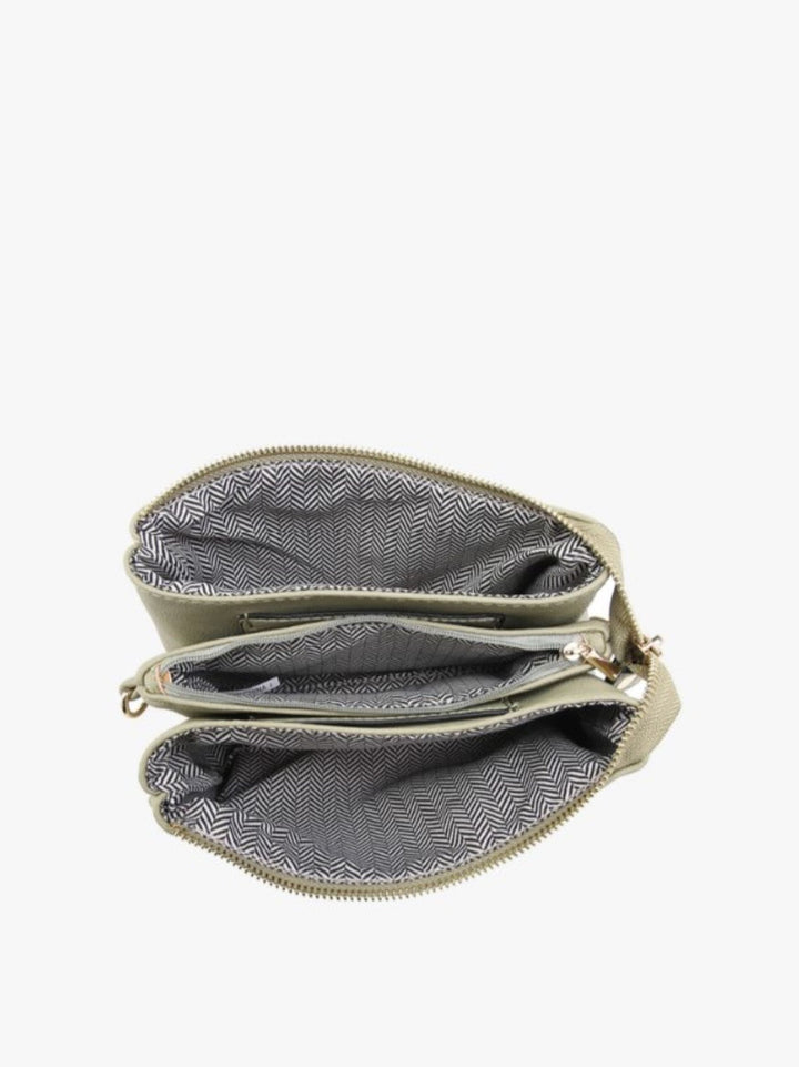 Riley Crossbody, Latte