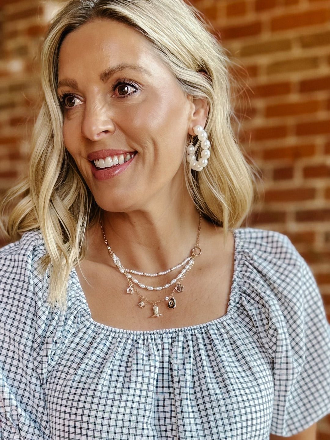 Rodeo Dreams Layered Necklace, Gold