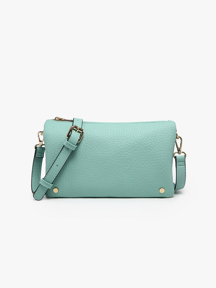 Phiona Studded Crossbody, Seafoam