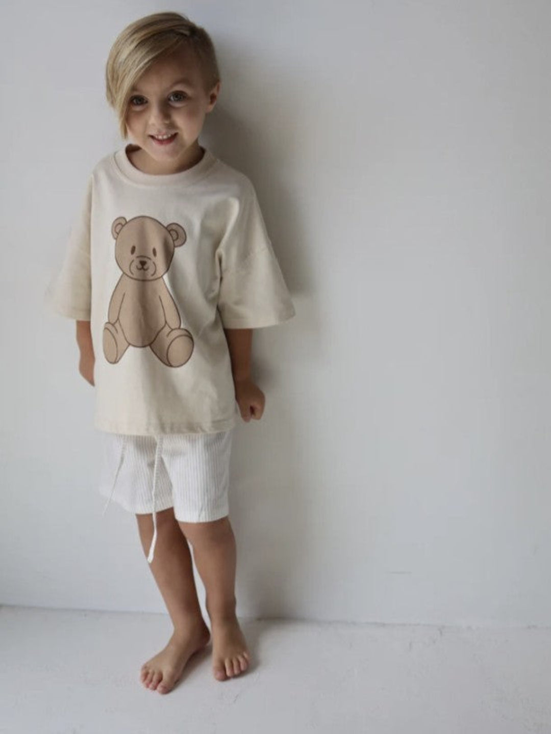 Forever French Kids Short Set, Teddy