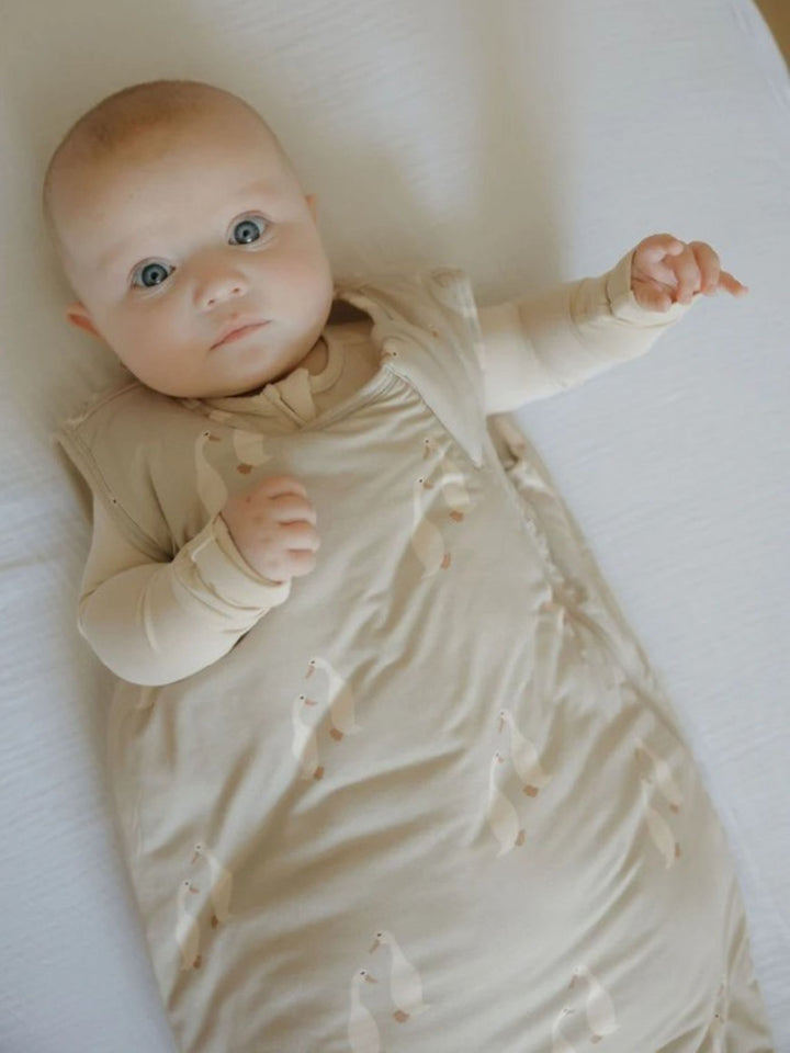 Forever French Baby Bamboo Sleep Sack, Silly Goose