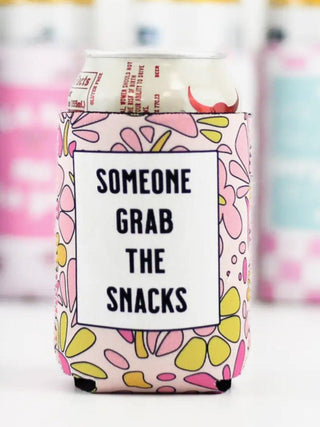 Someone Grab the Snacks Regular Can Koozie