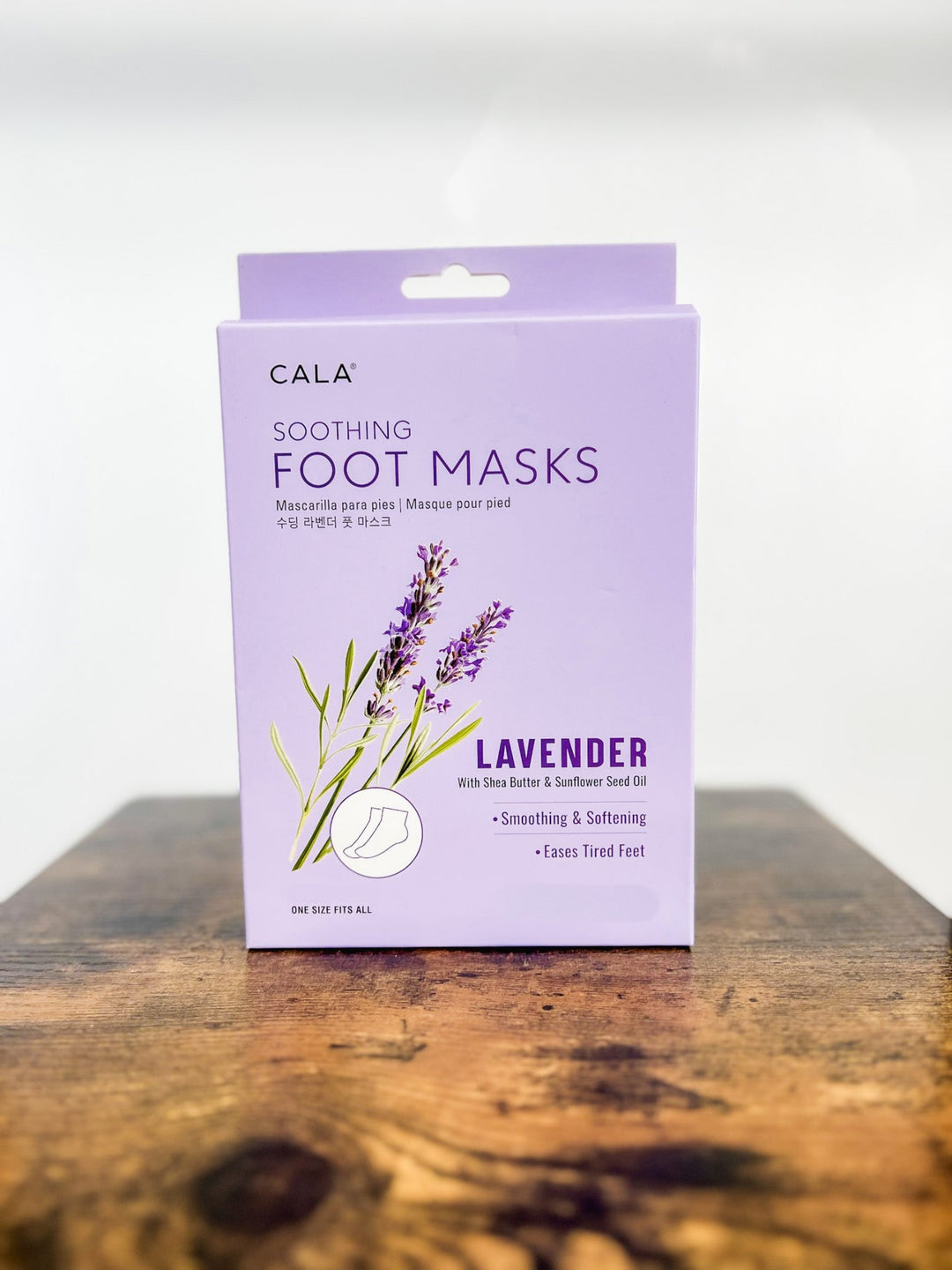 Soothing Lavender Foot Mask