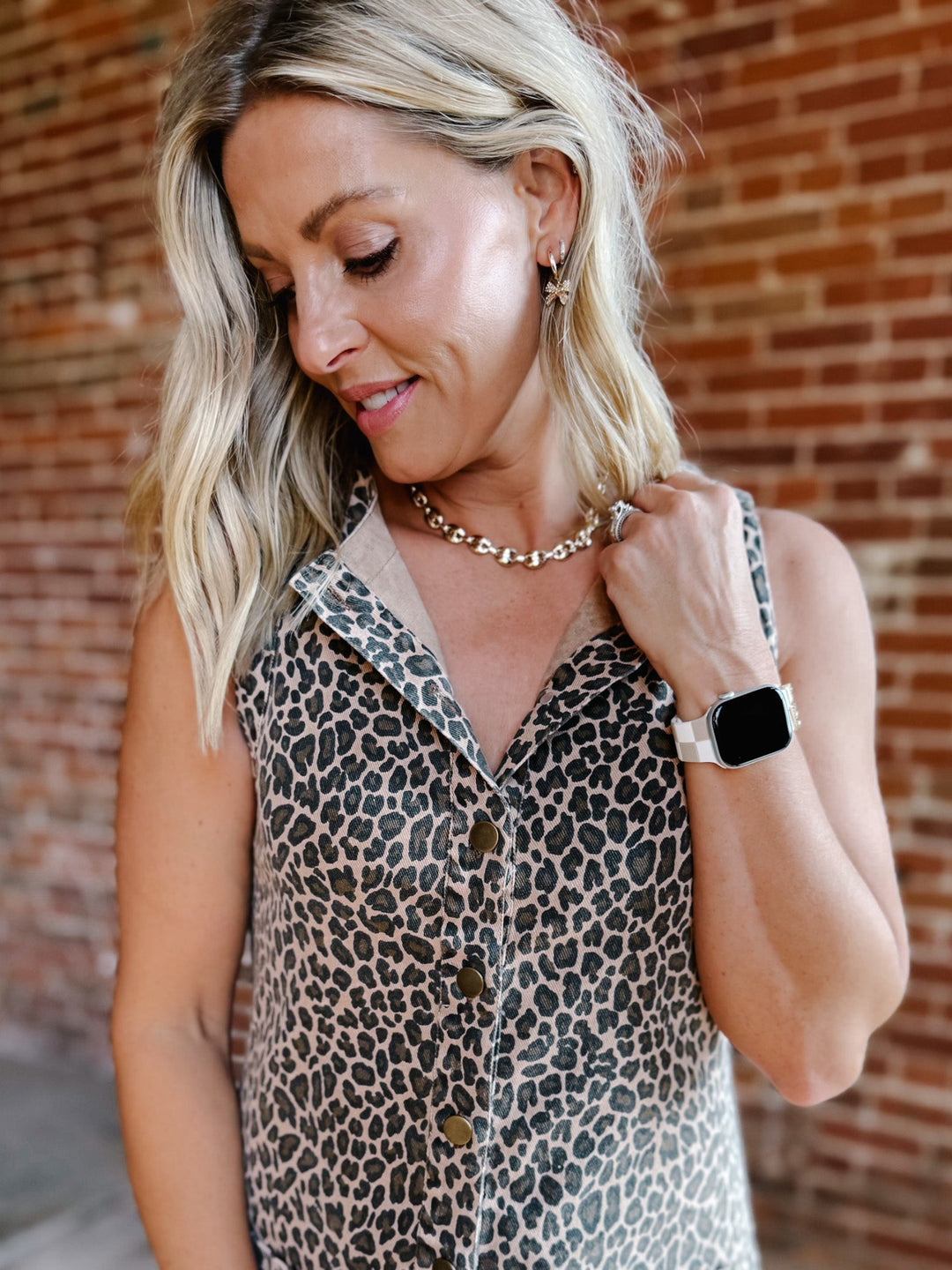 Spotting & Stunning Mini Dress, Leopard