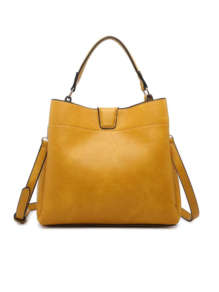 The Tati Satchel in Mustard