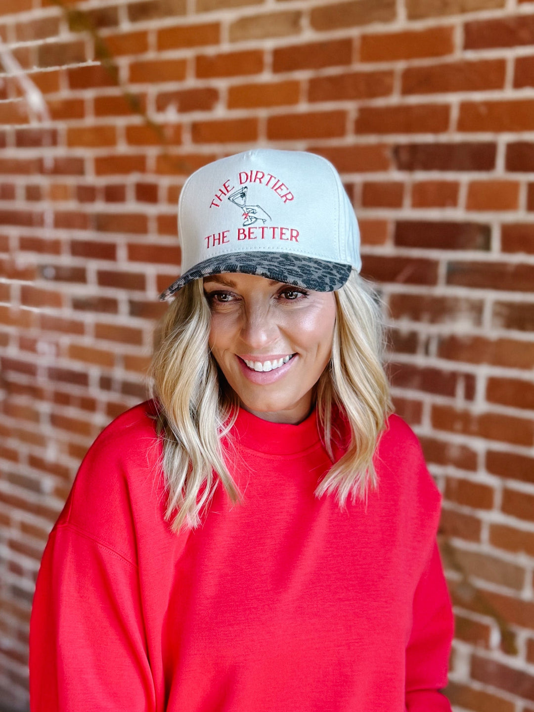 The Dirtier the Better Hat, Animal Print