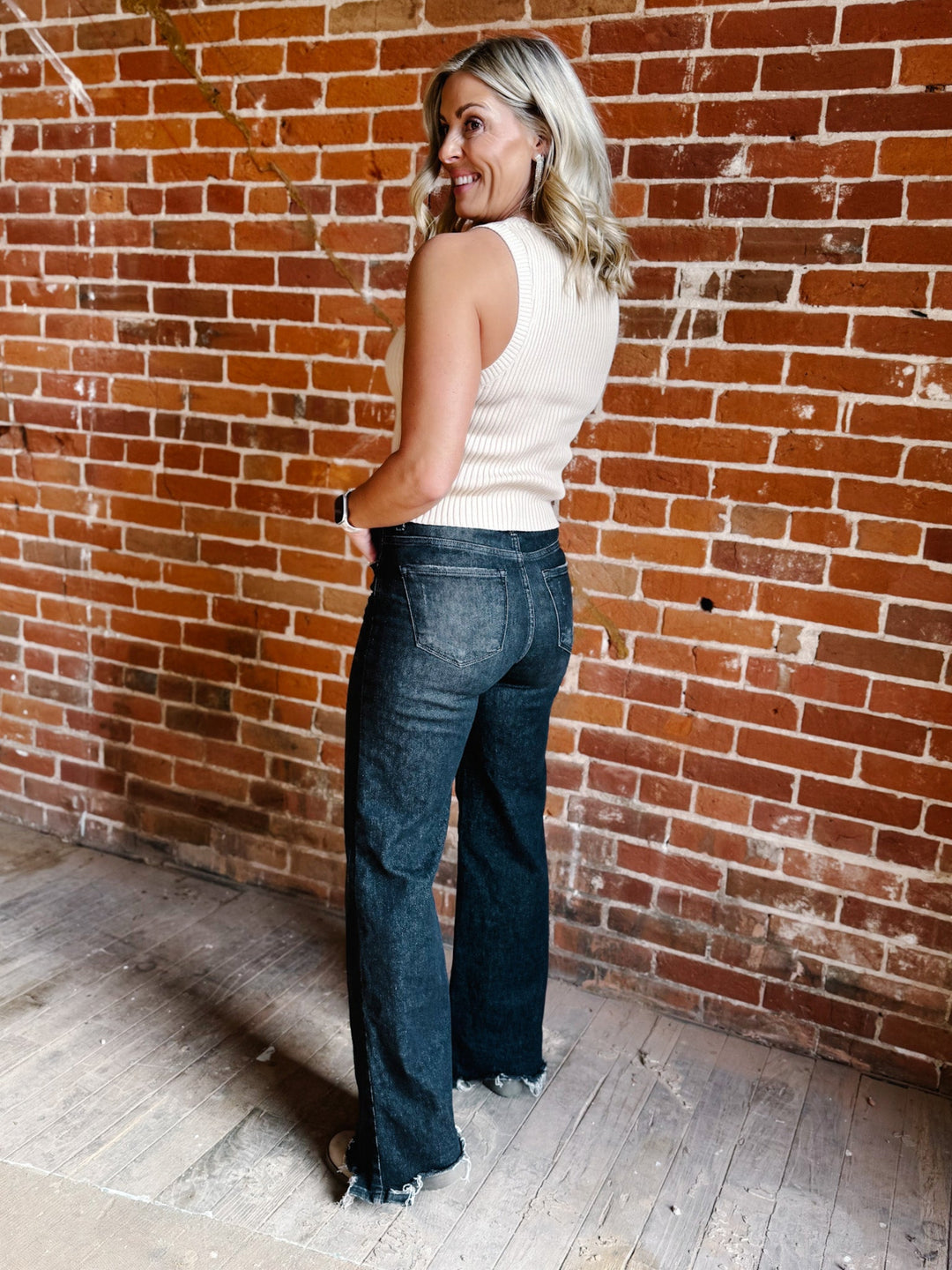 The Everyday Edge Ribbed Tank, Nude