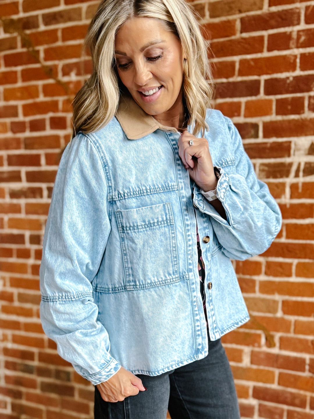 The Landry Denim Jacket, Medium Wash