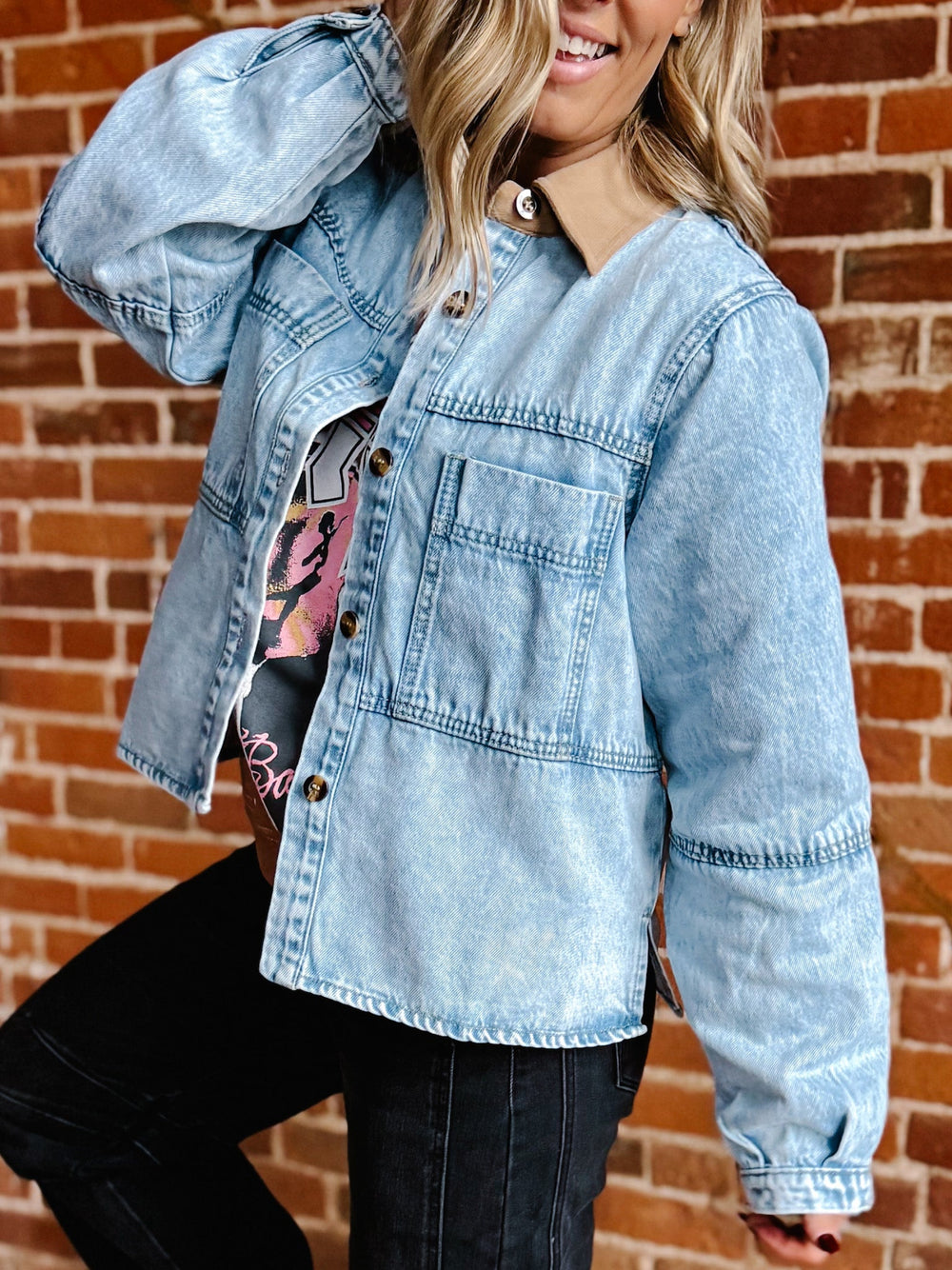 The Landry Denim Jacket, Medium Wash