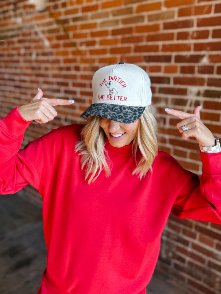 The Dirtier the Better Hat, Animal Print/Natural