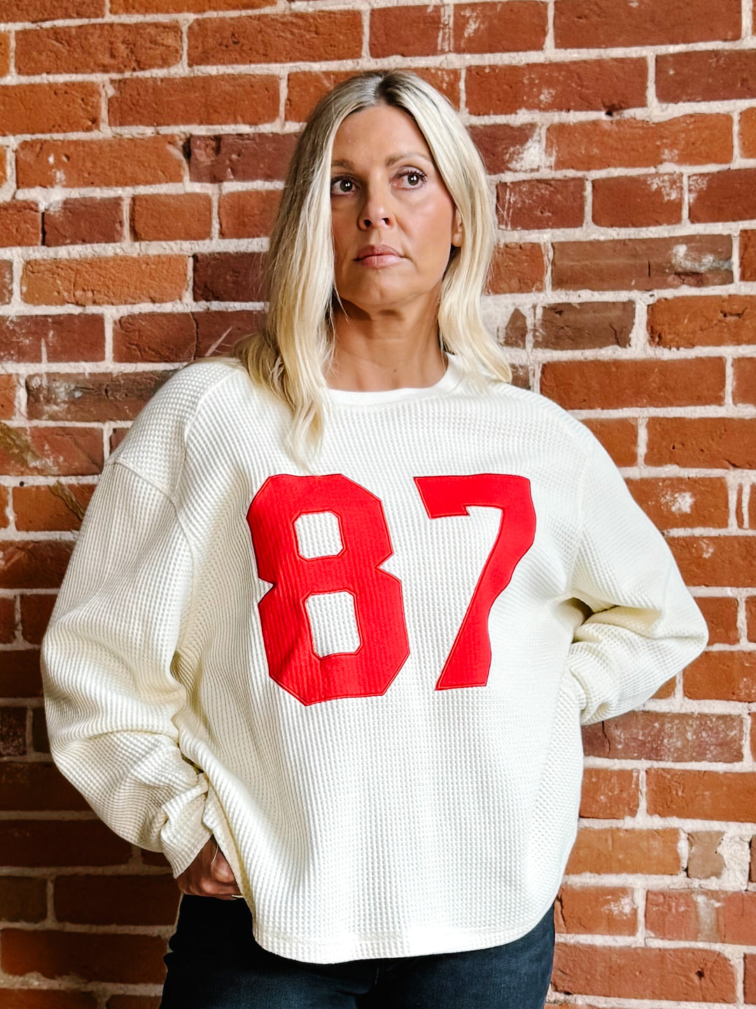 Vintage 87 Thermal Knit Pullover