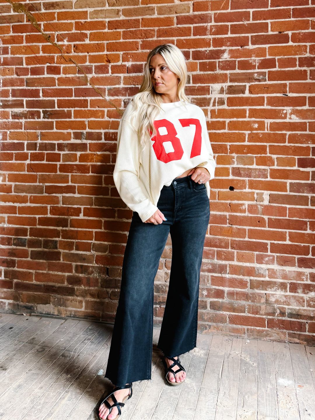 Vintage 87 Thermal Knit Pullover