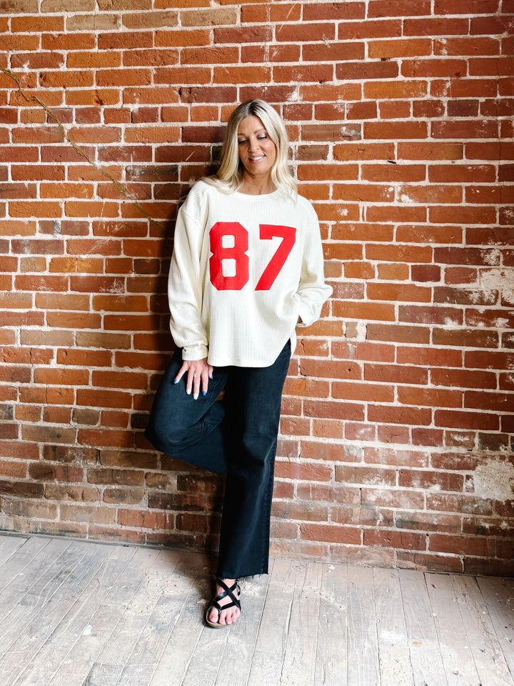 Vintage 87 Thermal Knit Pullover