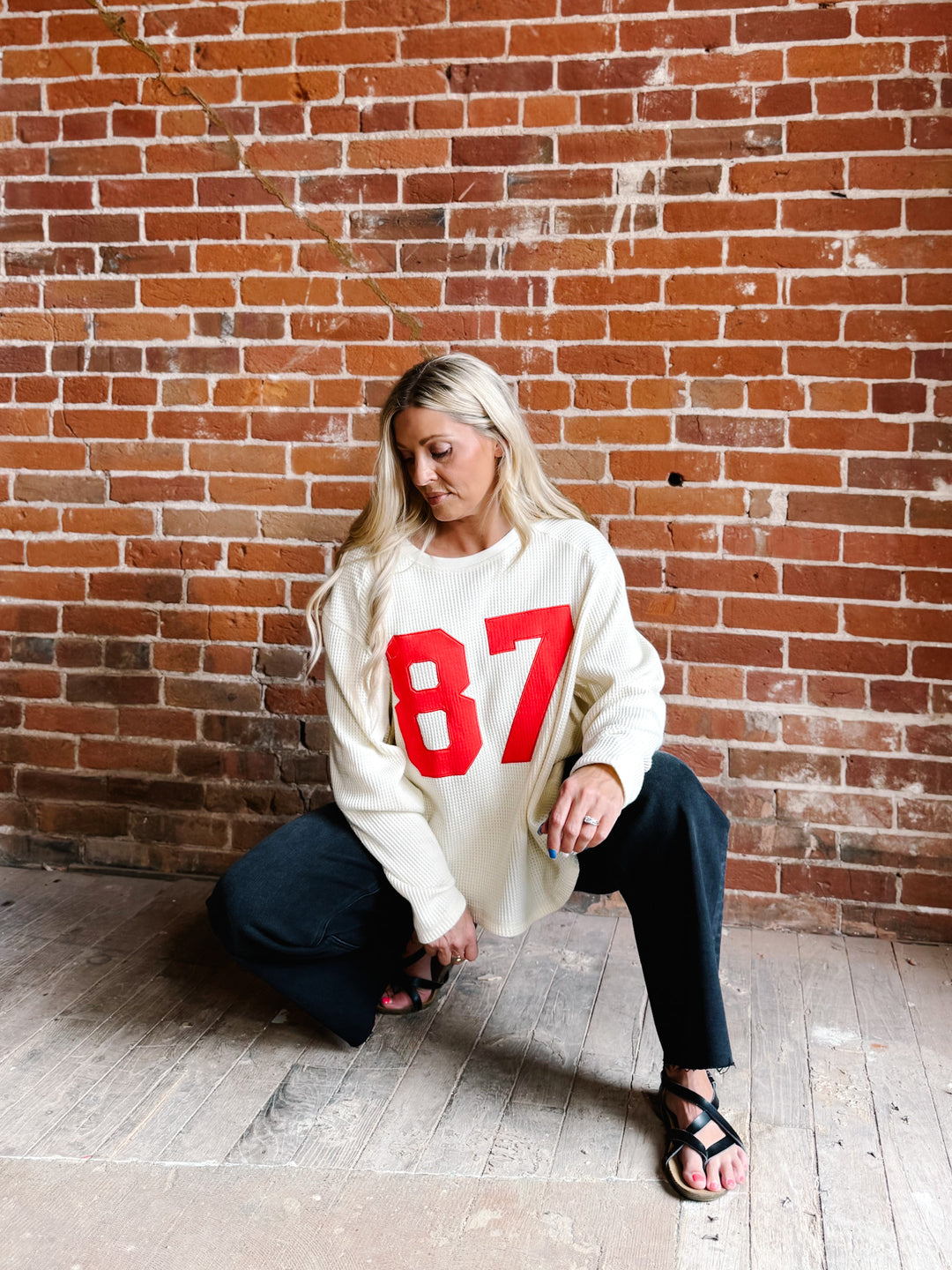 Vintage 87 Thermal Knit Pullover