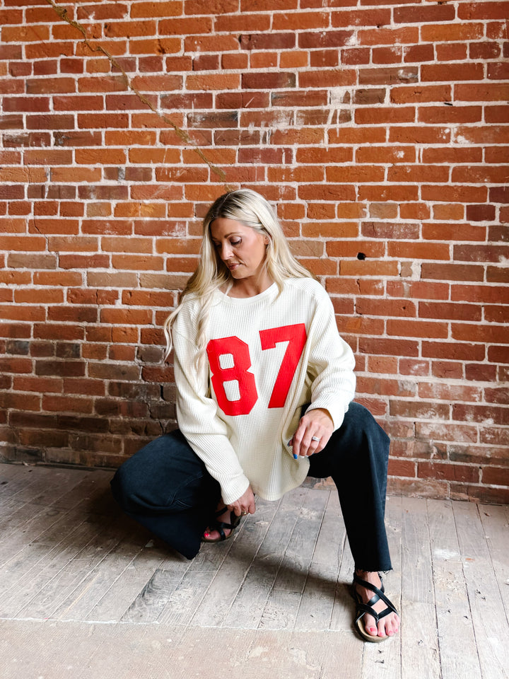 Vintage 87 Thermal Knit Pullover