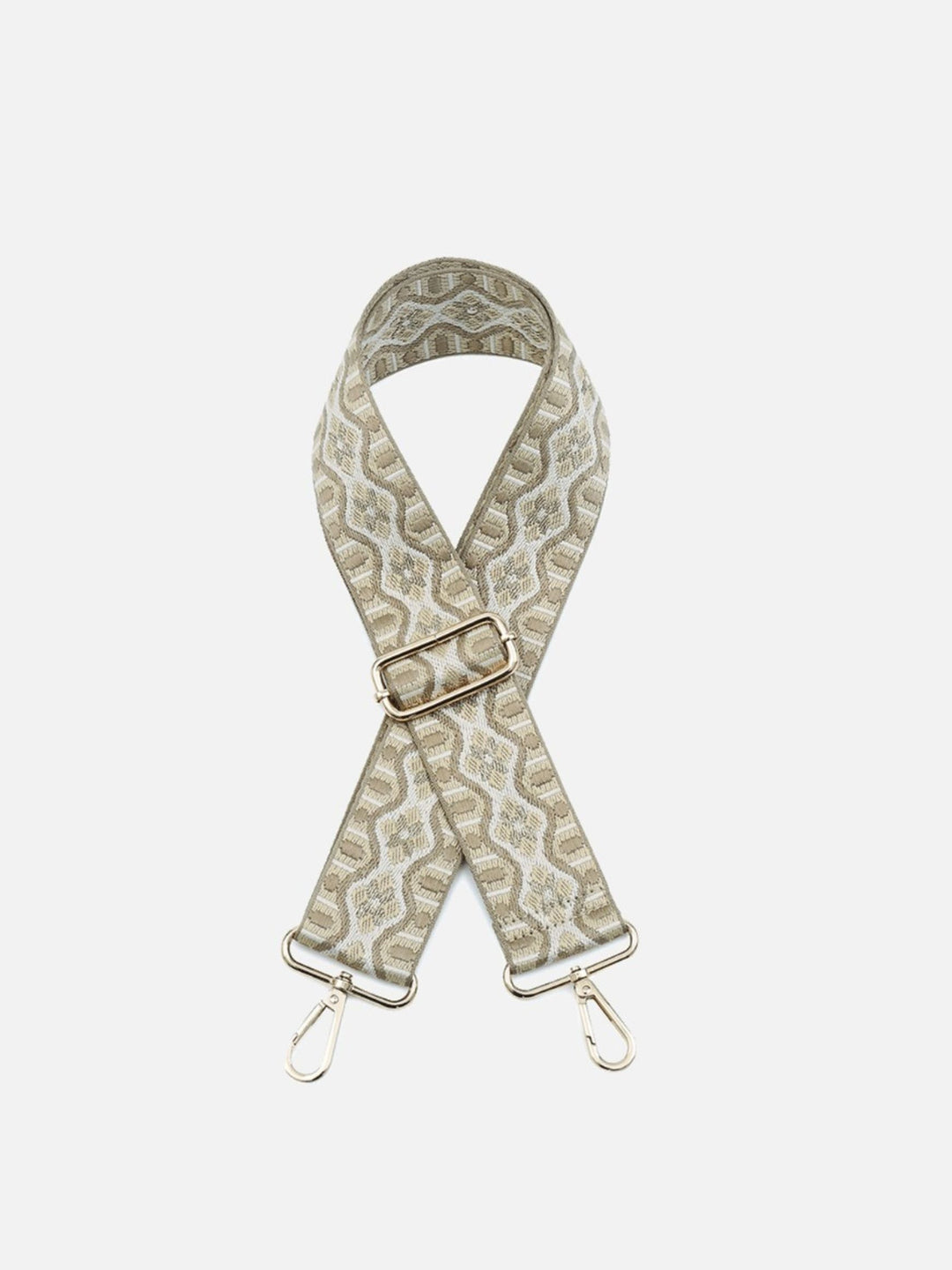 Wave Guitar Strap, Taupe