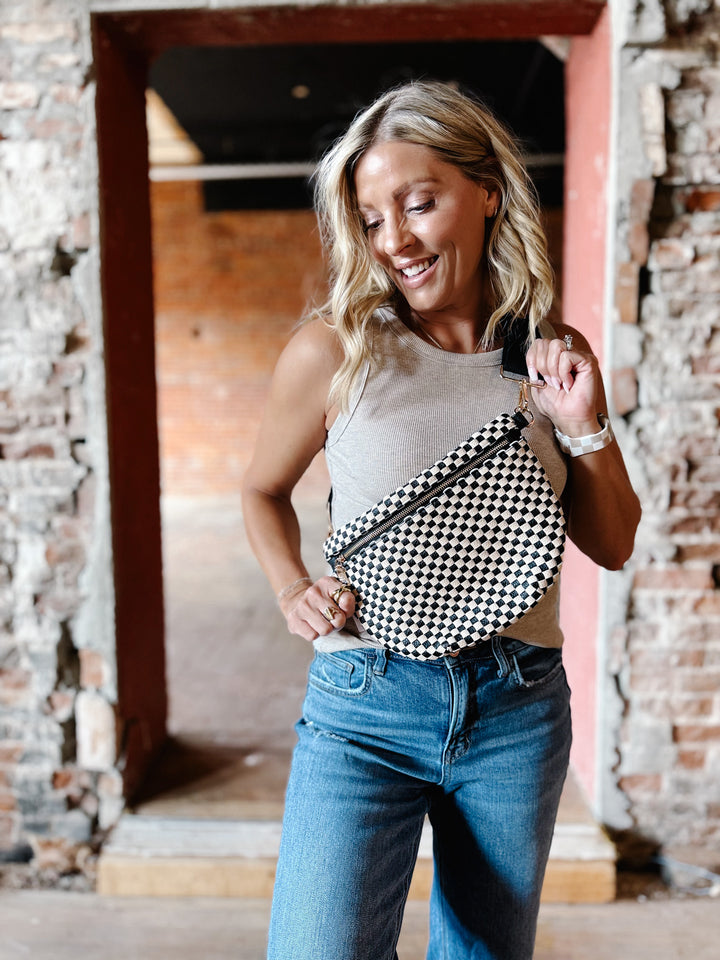 Westlyn Woven Bum Bag, Assorted Colors