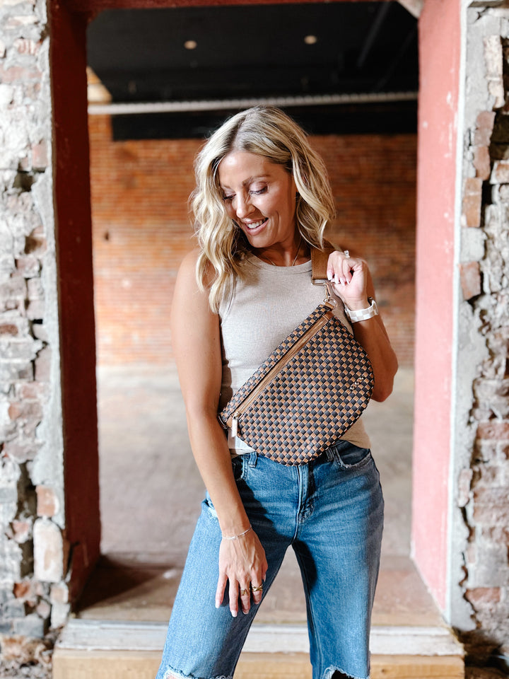 Westlyn Woven Bum Bag, Assorted Colors