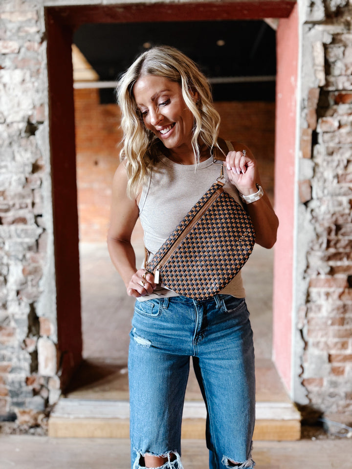 Westlyn Woven Bum Bag, Assorted Colors