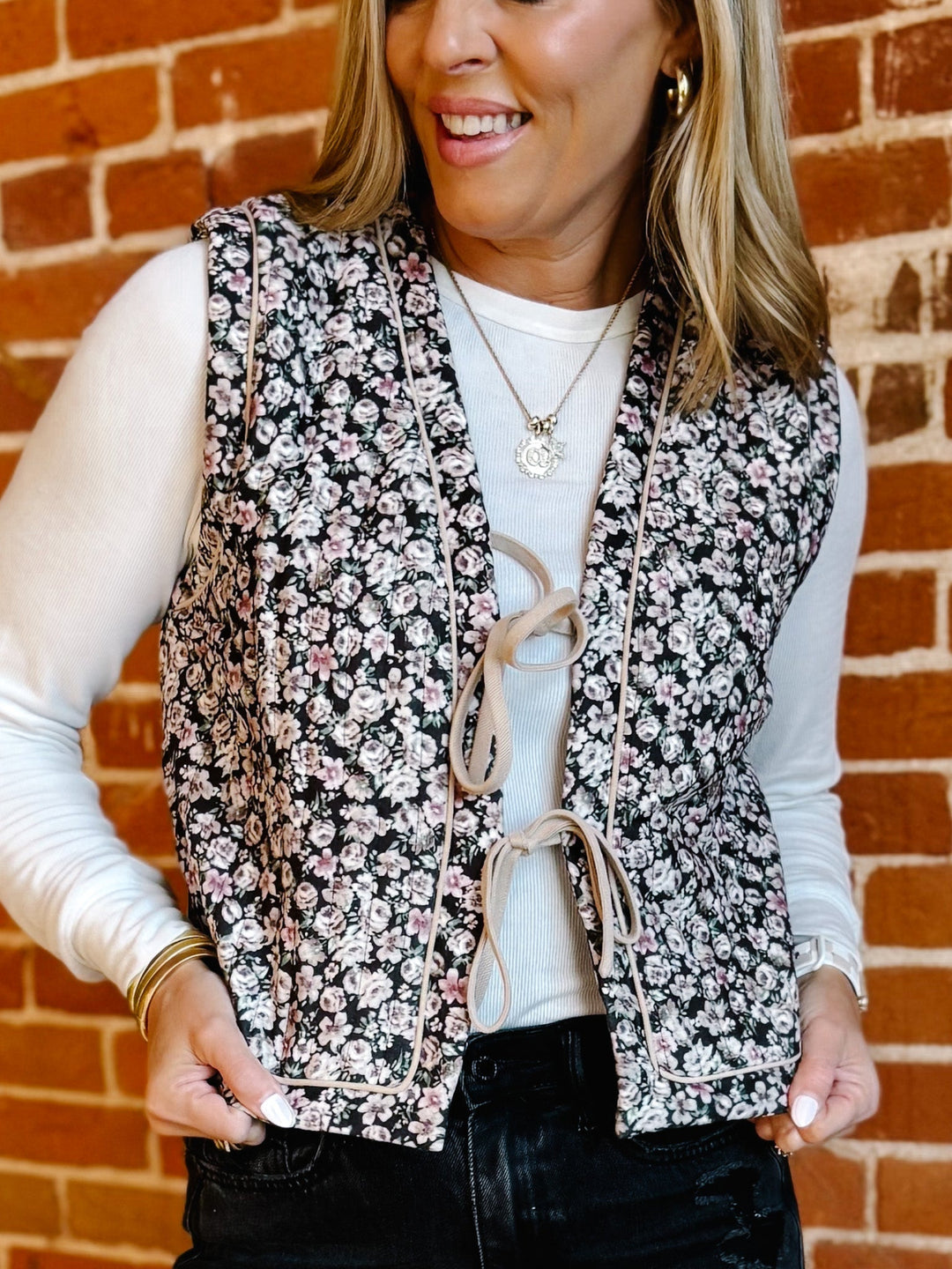 Whispered Layers Vest, CocoMocha