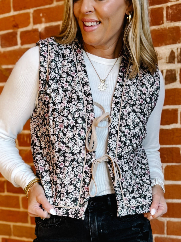 Whispered Layers Vest, CocoMocha