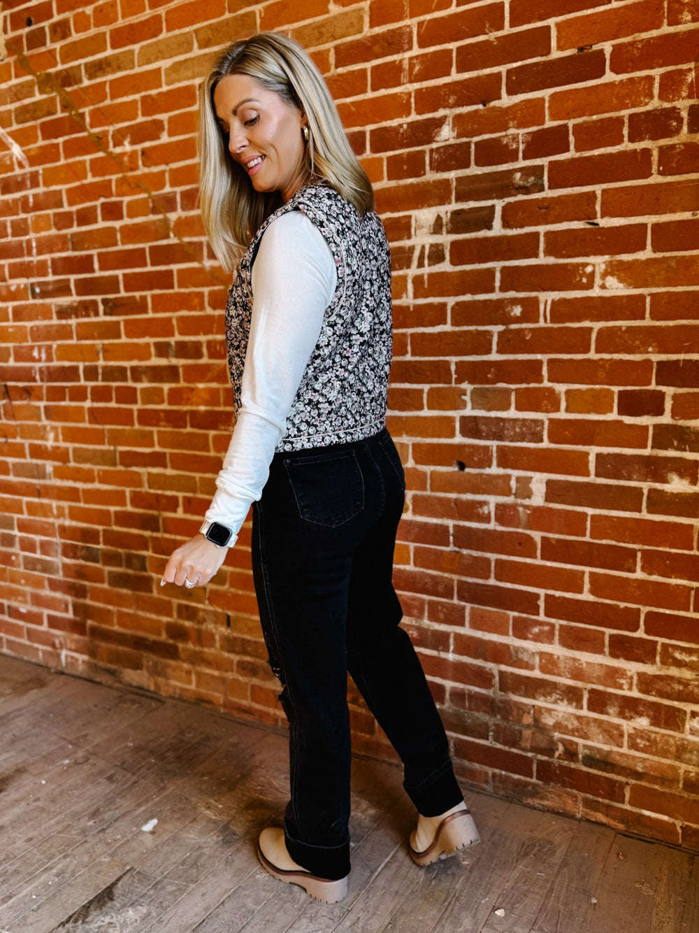 Whispered Layers Vest, CocoMocha