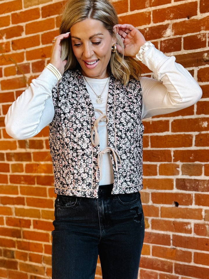 Whispered Layers Vest, CocoMocha