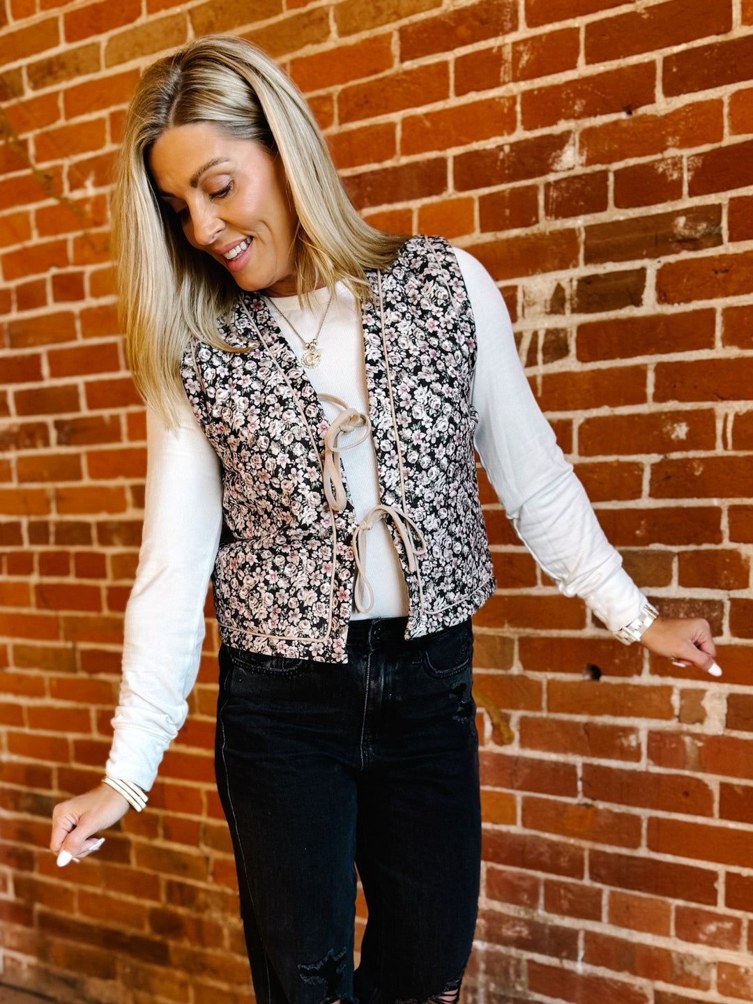 Whispered Layers Vest, CocoMocha