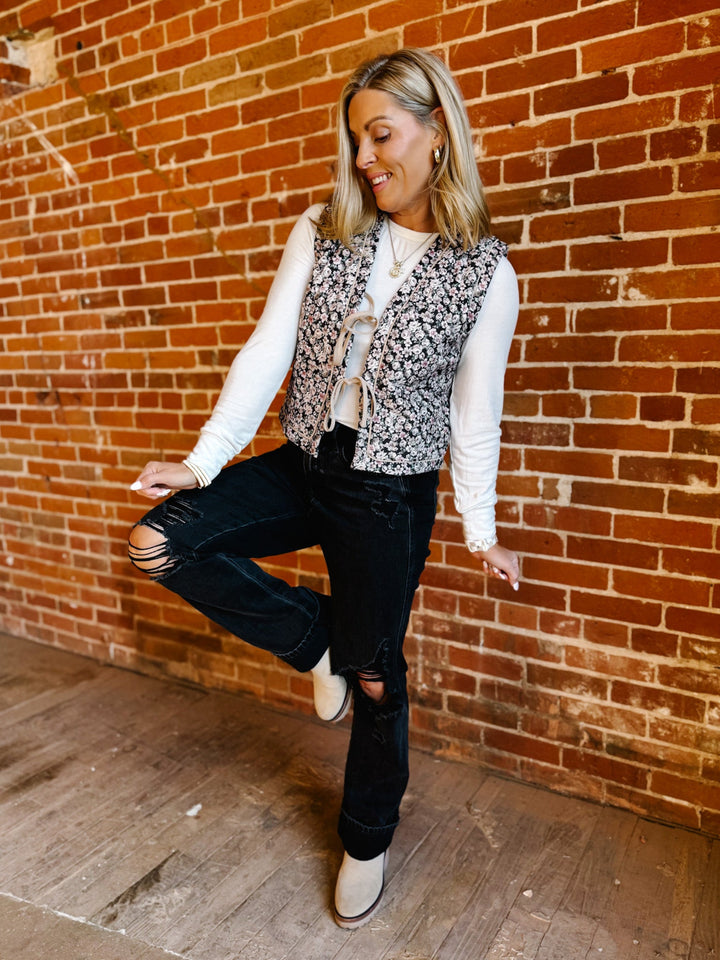 Whispered Layers Vest, CocoMocha