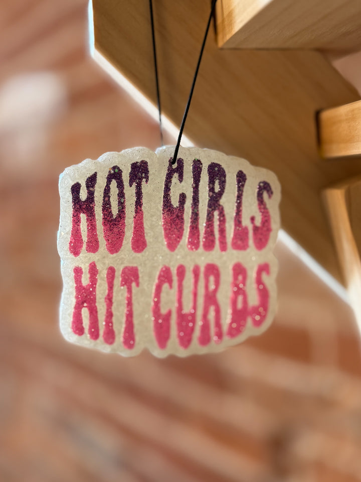 Hot Girls Hit Curbs Car Freshie, Assorted Scents