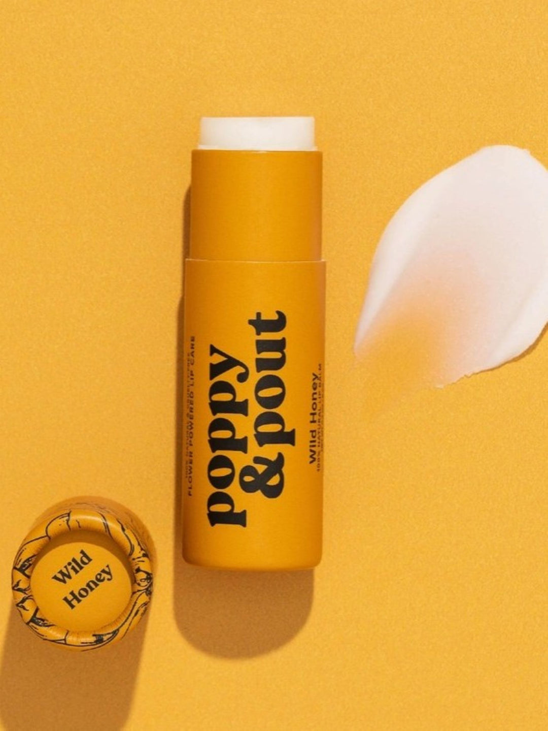 Poppy & Pout Lip Balm, Wild Honey