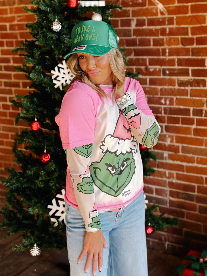 You're a Mean One Trucker Hat, Green