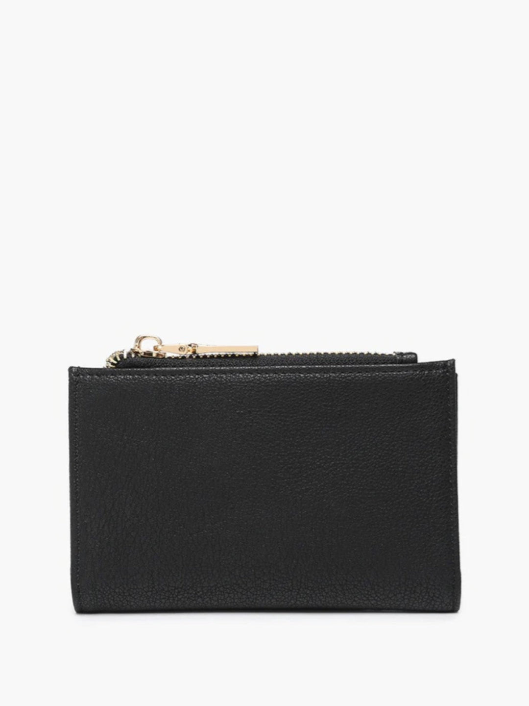 Zara RFID Zip Top Wallet, Black
