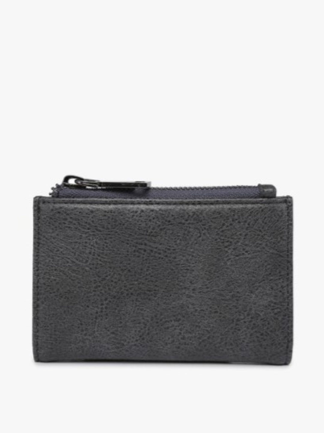 Zara RFID Zip Top Wallet, Charcoal