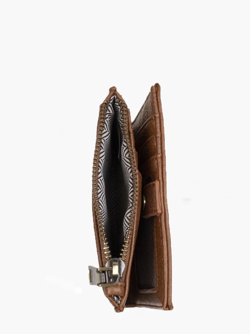 Zara RFID Zip Top Wallet, inside