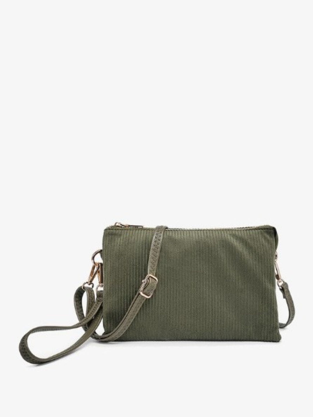 Izzy Corduroy Crossbody, Olive