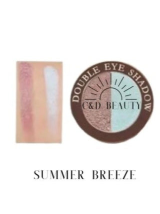 Coastal Glow Double Eye Shadows, Summer Breeze