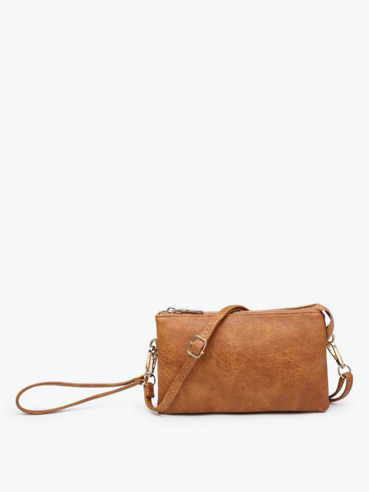 Riley Crossbody, Saddle