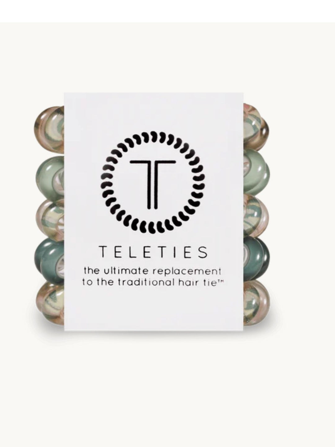 Tiny Teleties Hair Ties, Assorted Colors