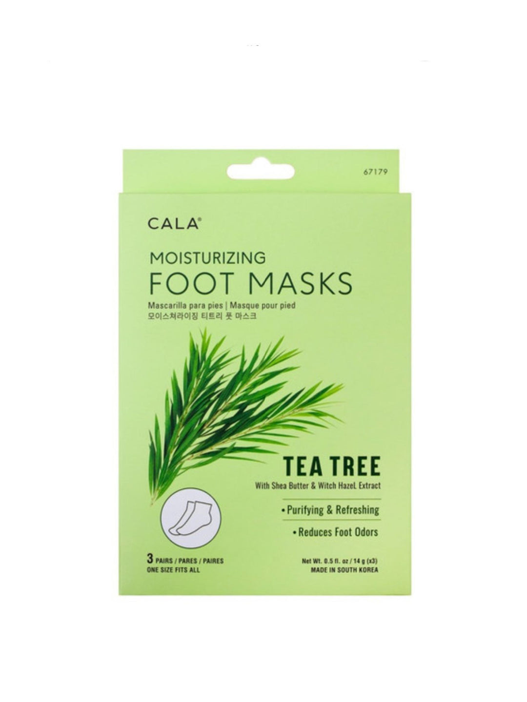 Moisturizing Foot Mask, Tea Tree