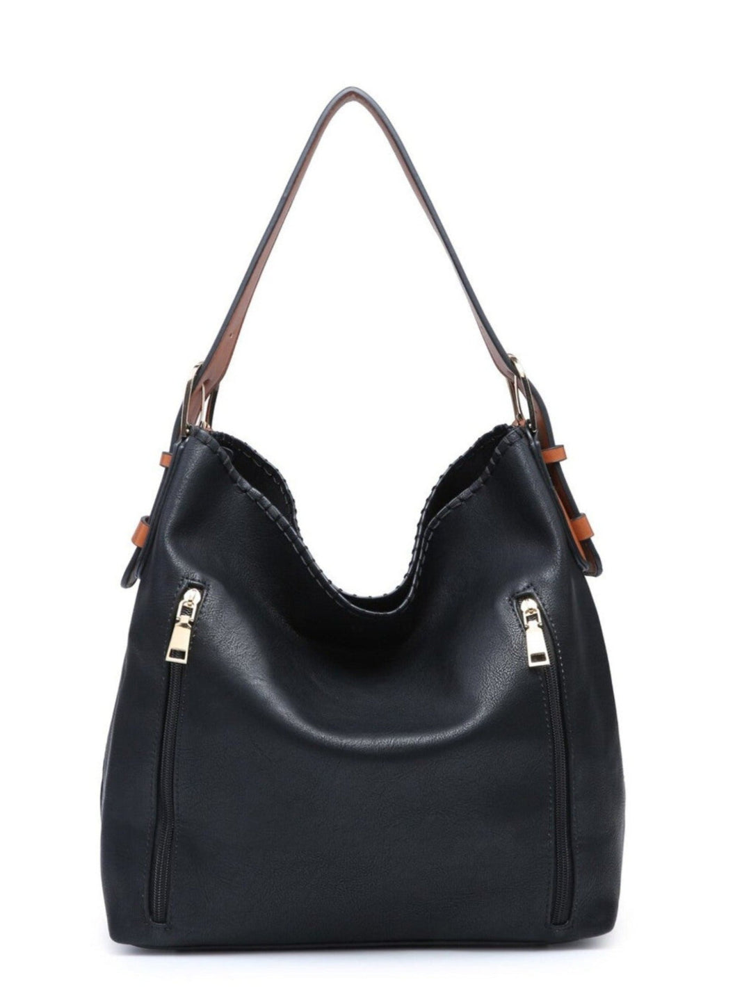 Alexa 2-in-1 Hobo Bag, Black