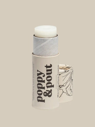 Marshmallow Creme Poppy & Pout Lip Balm